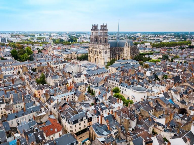 La ville d'Orléans (45000)